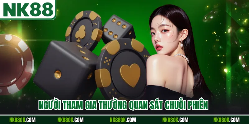 Người tham gia thường quan sát chuỗi phiên 